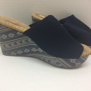 Lucky Brand Women's Casual Jeans Wedge Shoes Cork